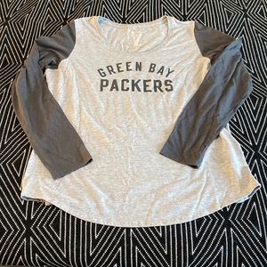 Nike Green Bay Packer Long Sleeve T-Shirt